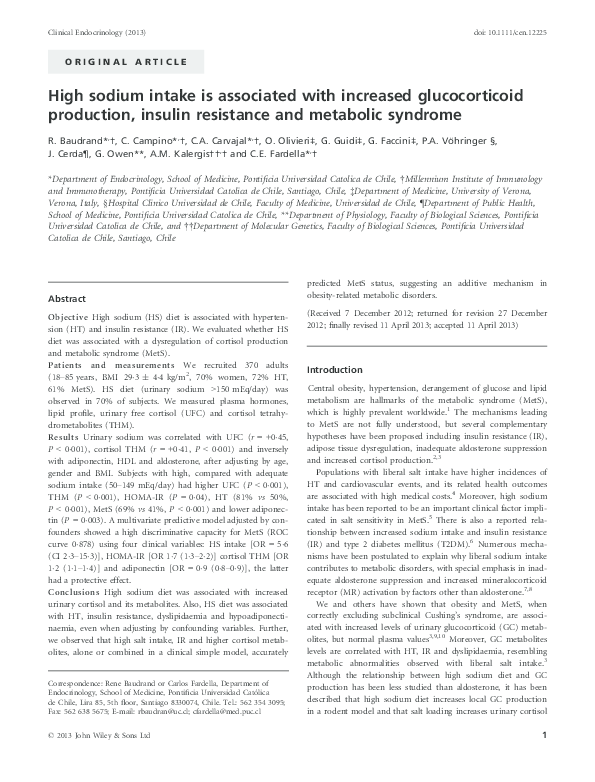 Daily sodium intake for high blood pressure image