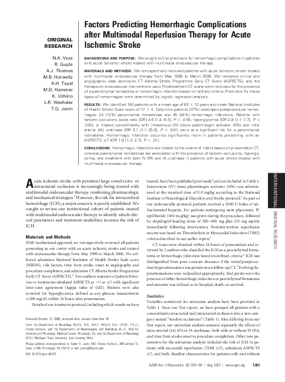 Hemorrhagic stroke essay picture
