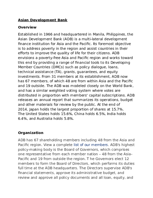 (DOC) Asian Development Bank