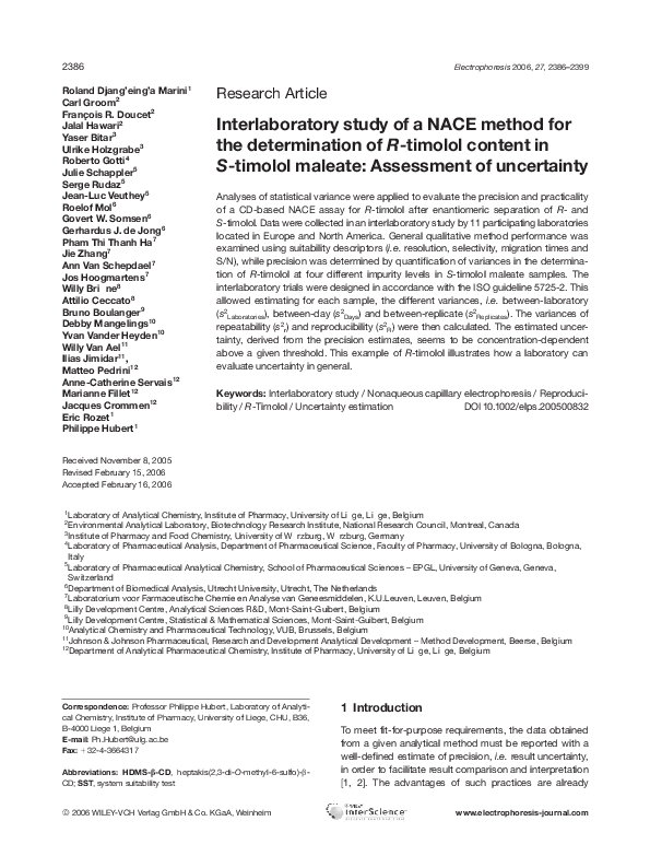 (PDF) Interlaboratory study of a NACE method for the determination ofR ...
