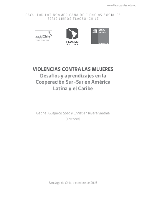 (PDF) ¿El Acoso Sexual Callejero es Violencia de Género? Aproximaciones ...