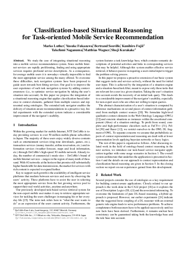 (PDF) Classification-based Situational Reasoning for Task-oriented ...