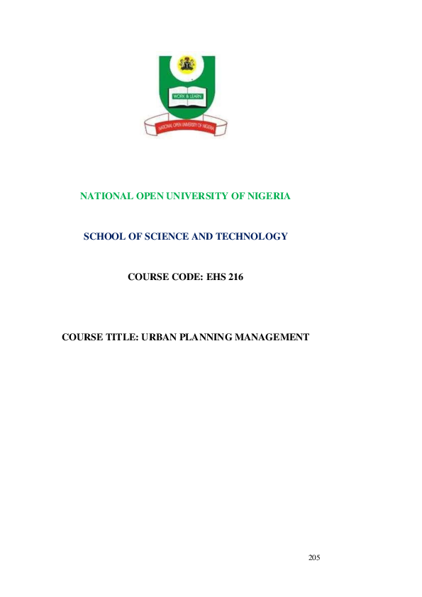 PDF) NATIONAL OPEN UNIVERSITY OF NIGERIA SCHOOL OF SCIENCE