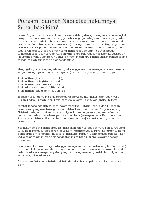 Poligamy Research Papers Academia Edu
