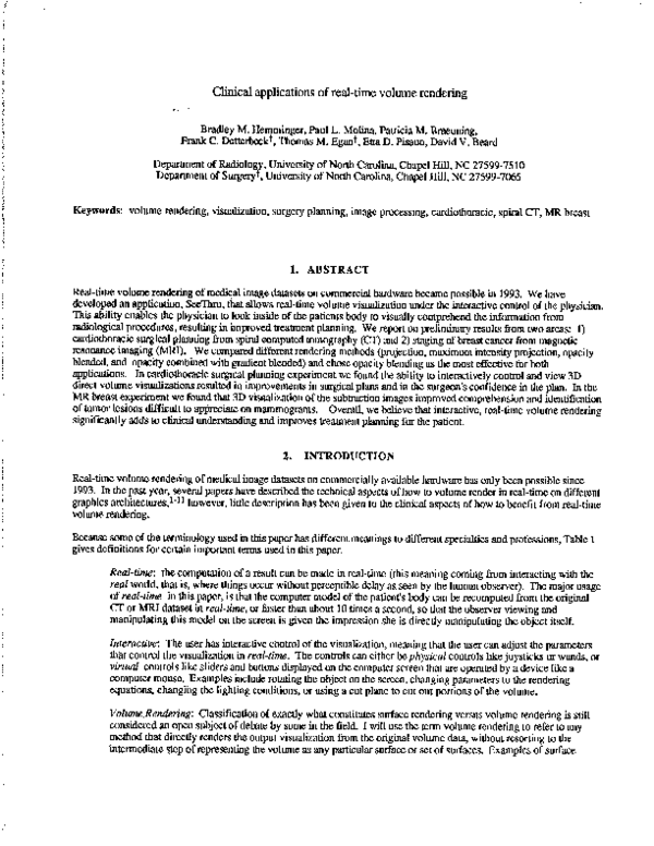  pdf real time volume rendering of mrcp clinical applications