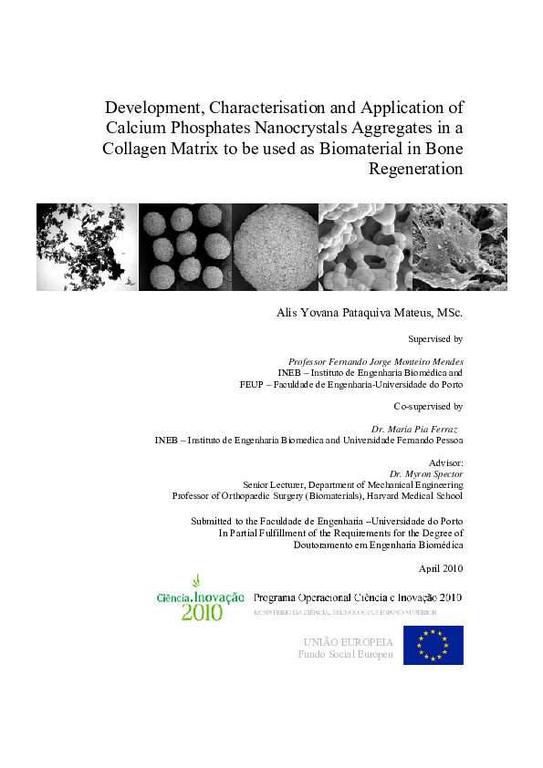 PDF) Development, characterisation and application of calcium