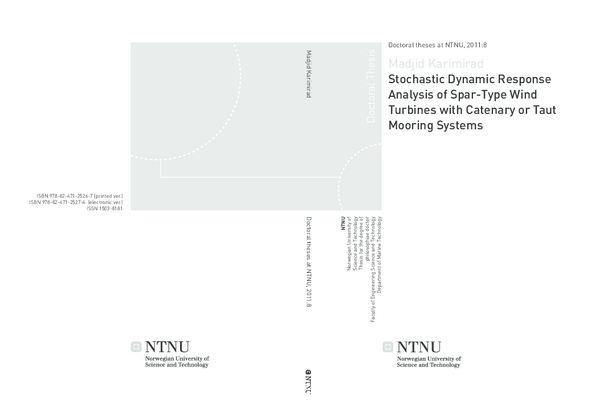 (PDF) Stochastic dynamic response analysis of spar-type wind turbines ...