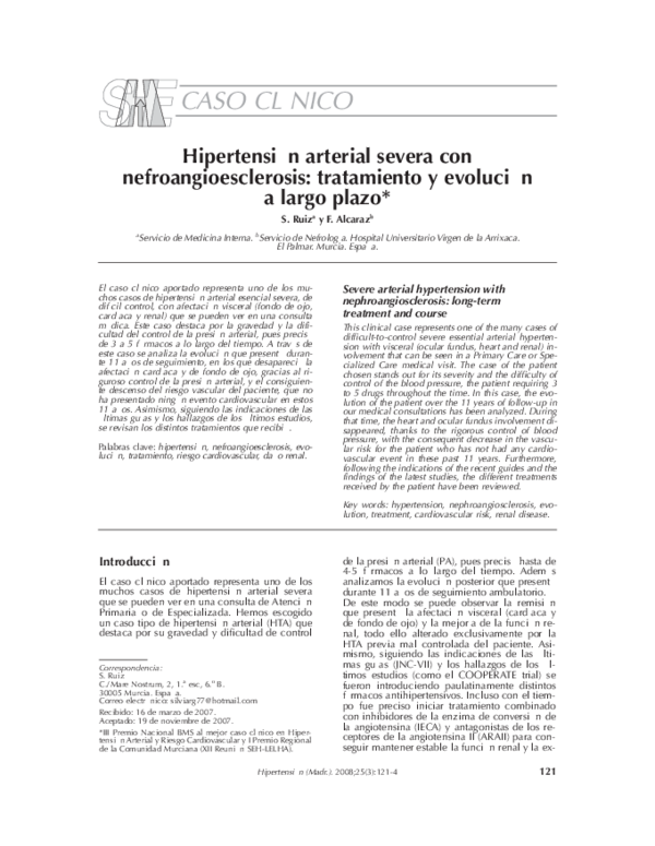 Expansión mesangial patogénesis de la hipertensión