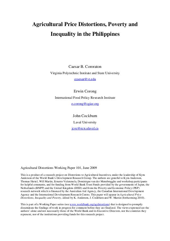 Research paper about agriculture in philippines image