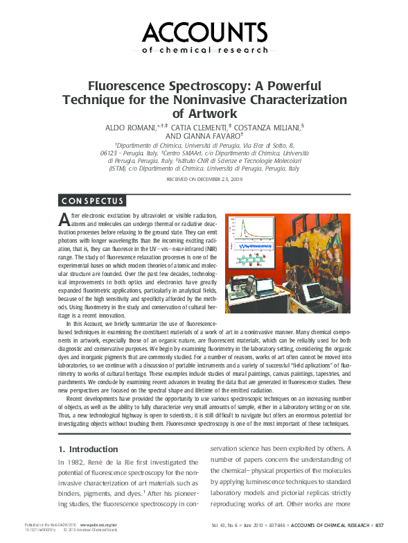 (PDF) Fluorescence Spectroscopy: A Powerful Technique for the ...