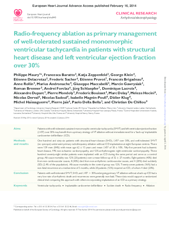 Ventricular tachycardia essay 07 picture