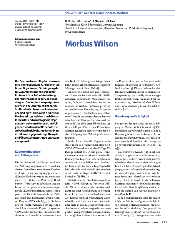 (PDF) Morbus Wilson Karel Caca Academia.edu