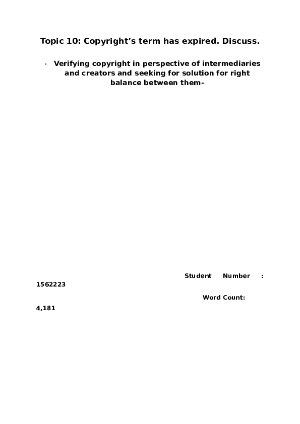 (DOC) Copyright's term expired.