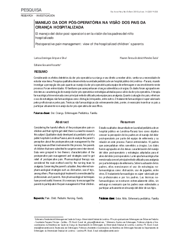 Postoperative pain thesis 06 picture