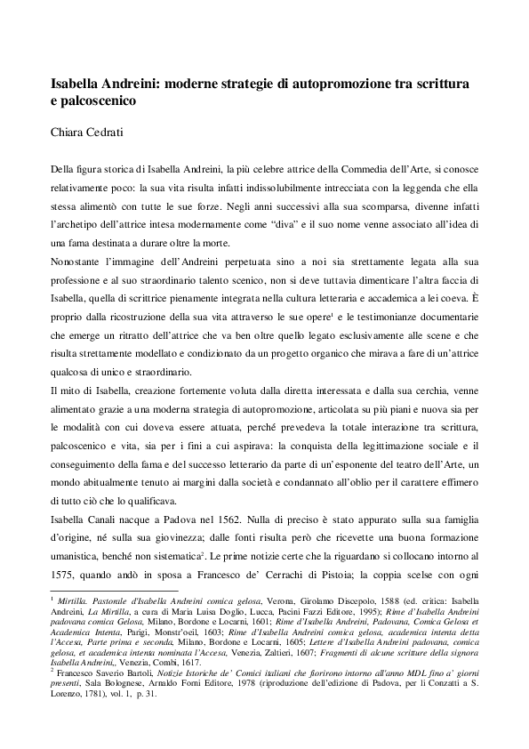 Isabella andreini essay 02 image