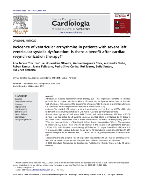  pdf incidence of ventricular arrhythmias in patients with severe