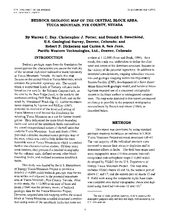 Yucca mountain essay image