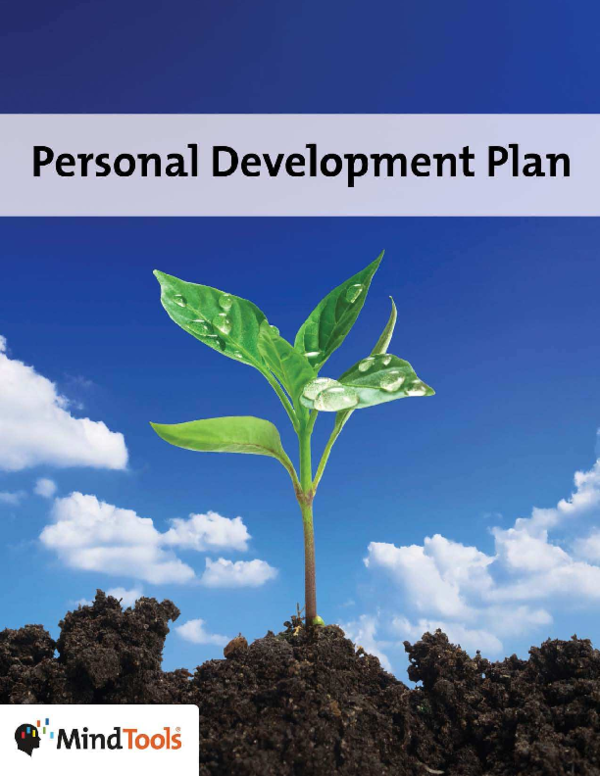  PDF Personal Development Planning Nguyen Oanh Academia edu