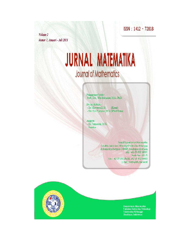 (PDF) Jurnal Matematika Vol 2 No 1 Januari