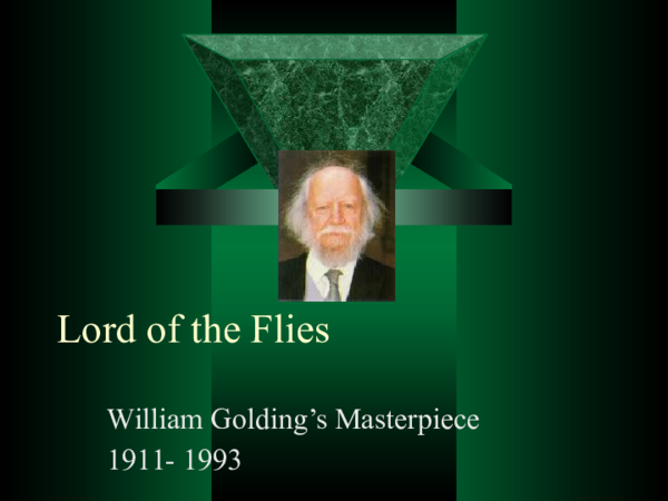(PPT) Lord of the Flies Introduction Notes