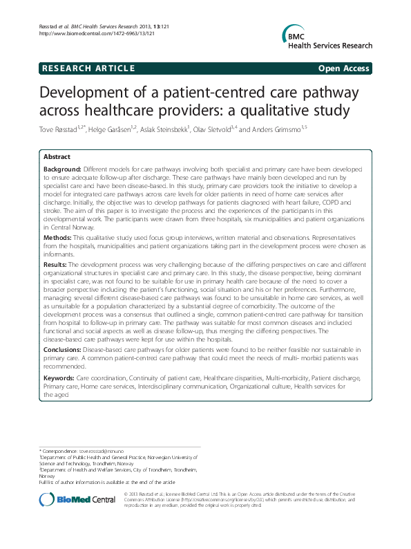Patient pathway essay 05 image