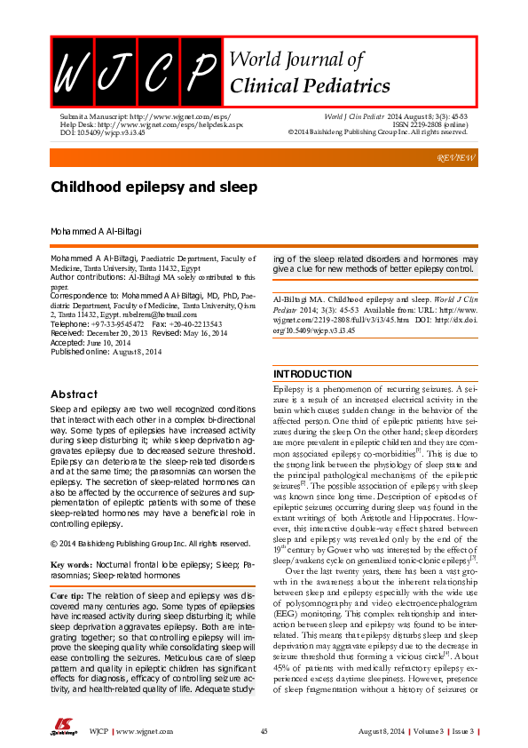 Childhood epilepsy thesis 08 picture