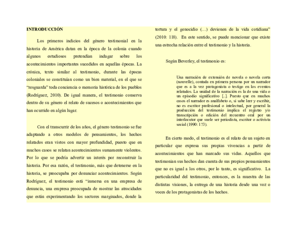 (DOC) INTRODUCCIÓN TESTIMONIO