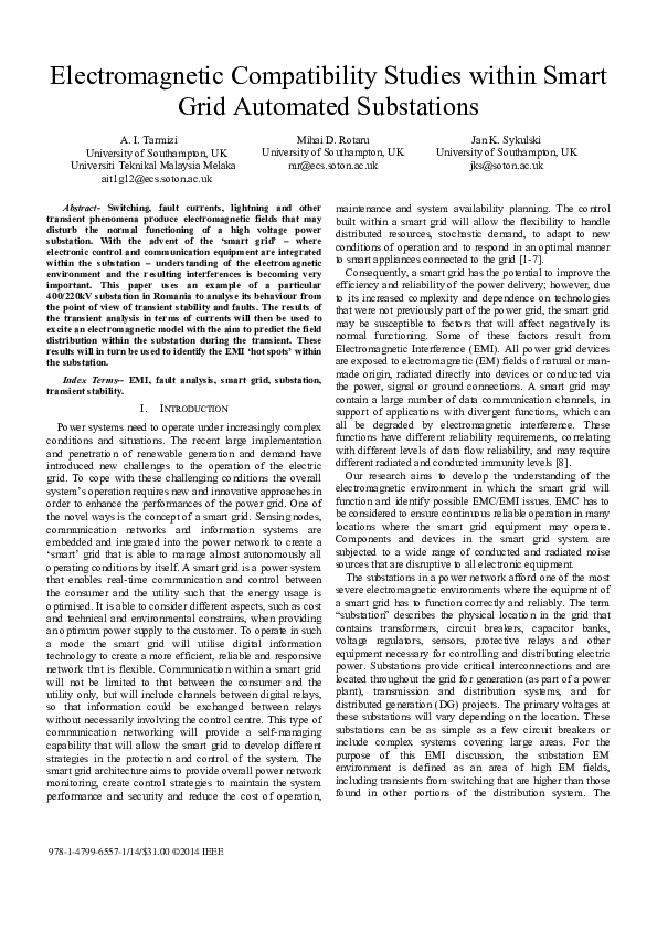 Electromagnetic compatibility essay image