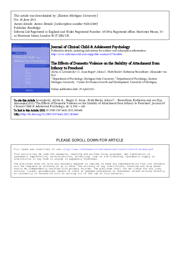 Infancy attachment essay picture