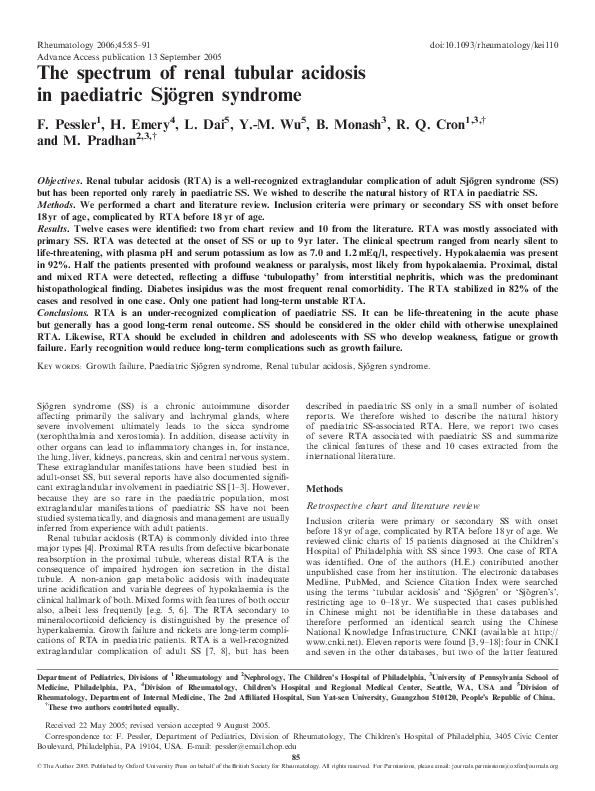 Sjogrenov syndrom essay image