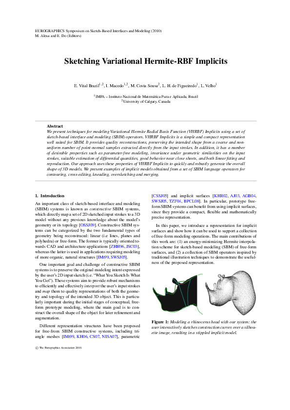 (PDF) Sketching variational hermite-rbf implicits