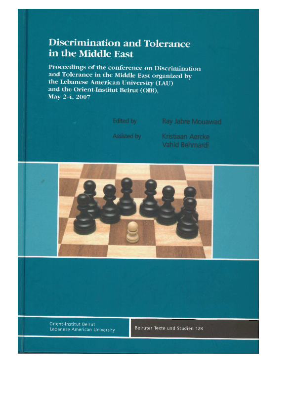 (PDF) Can the Millet System Coexist with Modernity in Lebanon Mahmoud