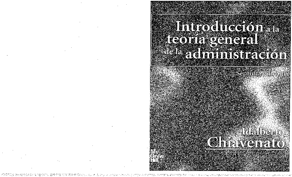 (PDF) Idalberto chiavenato - introduccion a la teoria general de la