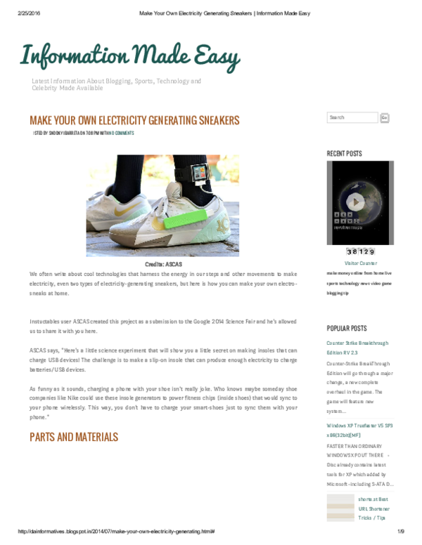 (PDF) footstep power generation using piezoelectric transducer Ilyas