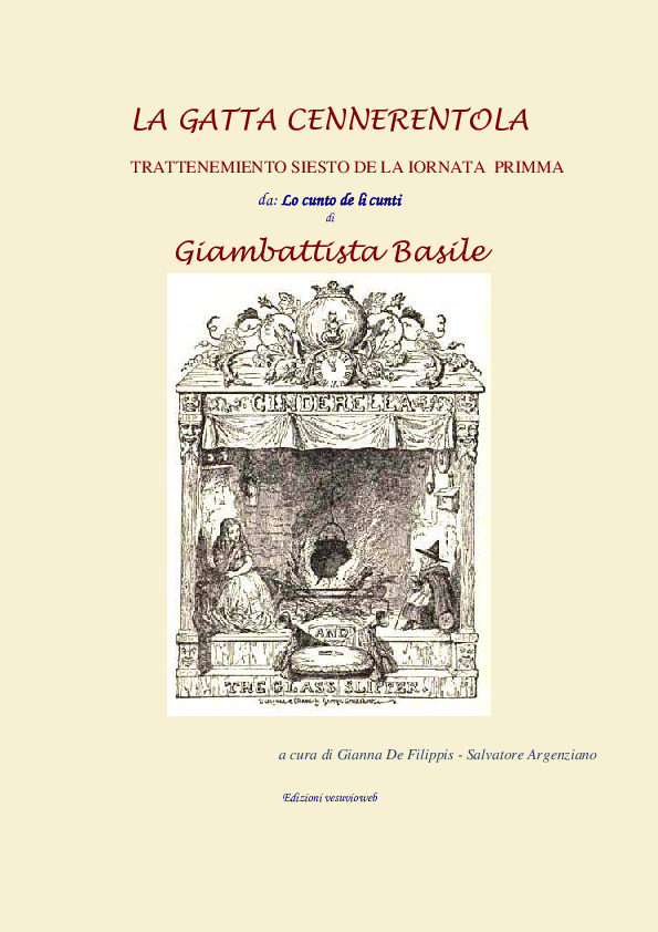 Letteratura Napoletana Giambattista Basile LA GATTA CENNERENTOLA