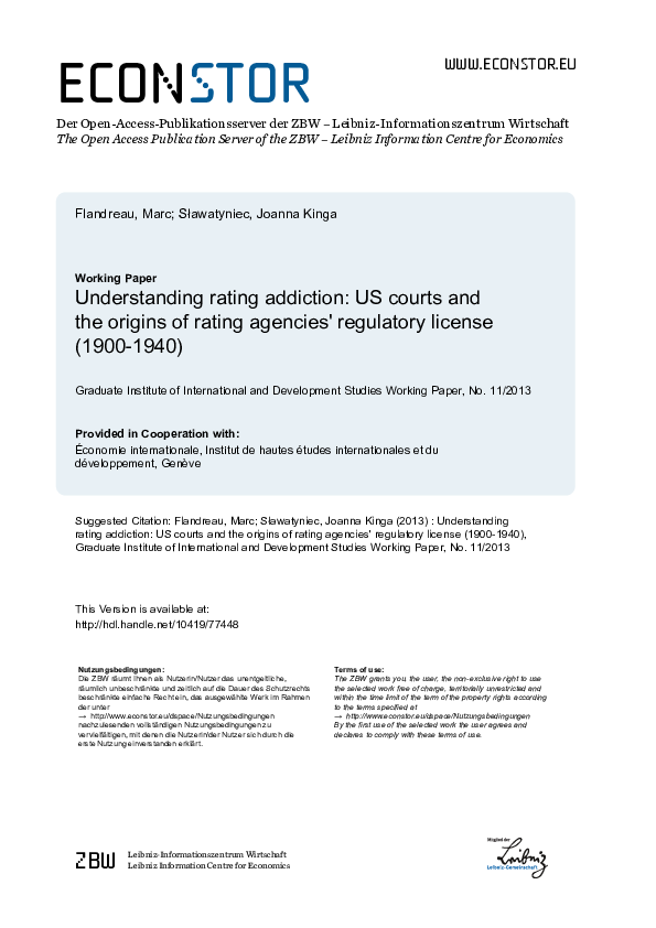(PDF) Understanding rating addiction: US courts and the origins of ...