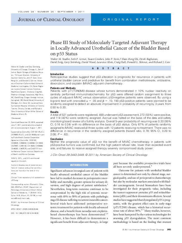 (PDF) Phase III Study of Molecularly Targeted Adjuvant Therapy in ...