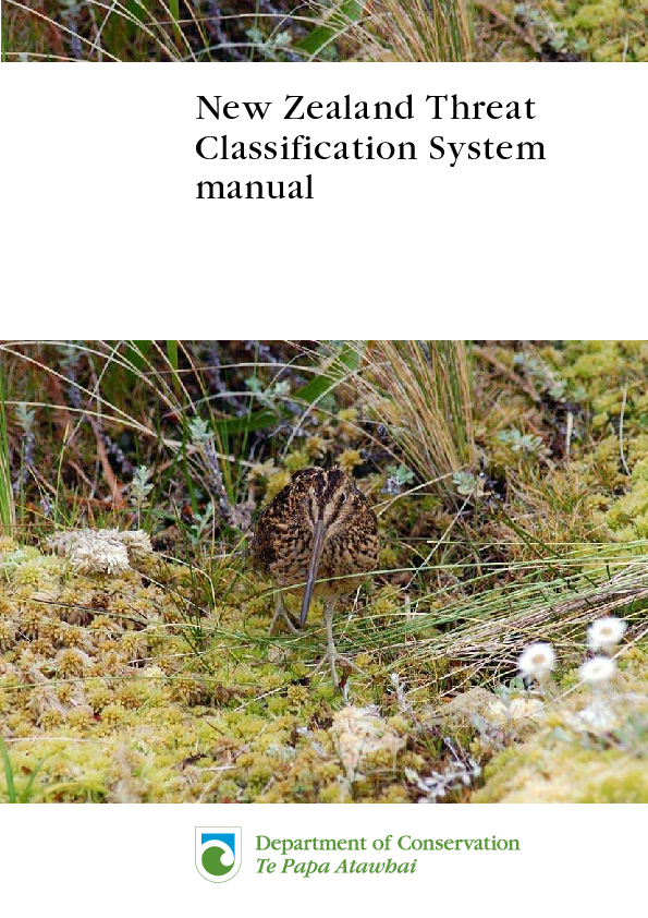(PDF) New Zealand Threat Classification System Manual