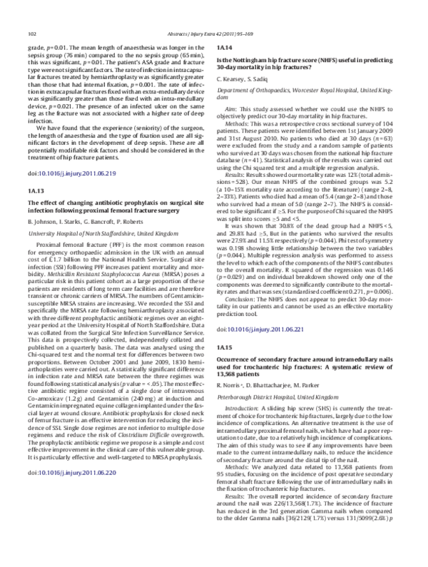 (PDF) The effect of changing antibiotic prophylaxis on surgical site ...