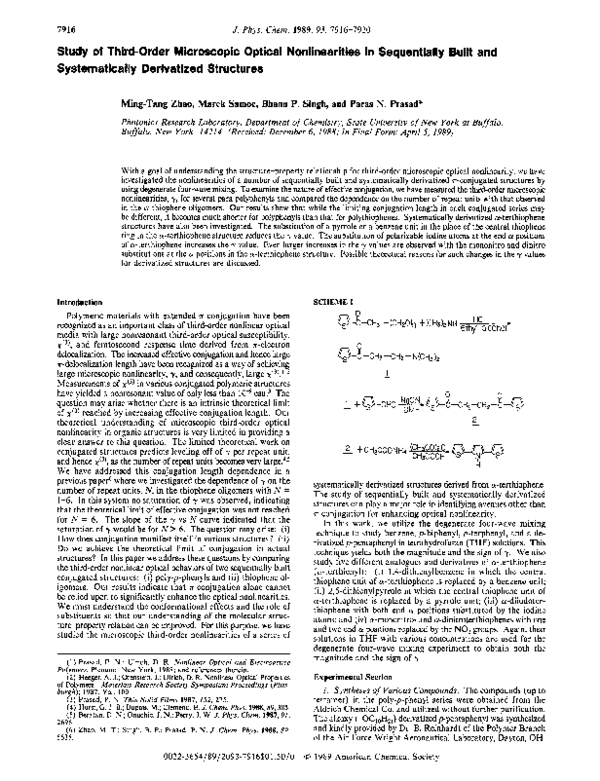 (PDF) Study of third-order microscopic optical nonlinearities in ...
