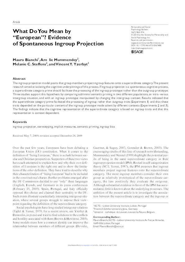 (PDF) What Do You Mean by 