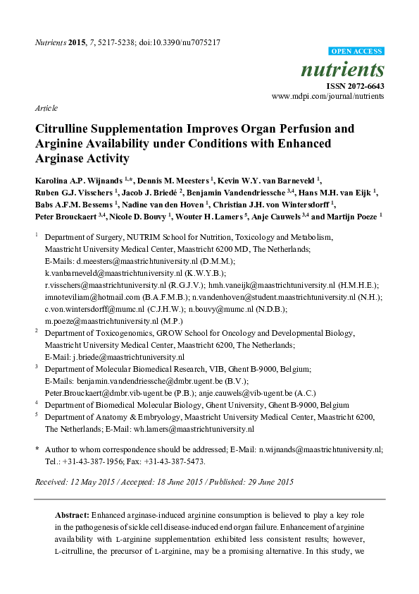 L-arginine and l-citrulline lower blood pressure image