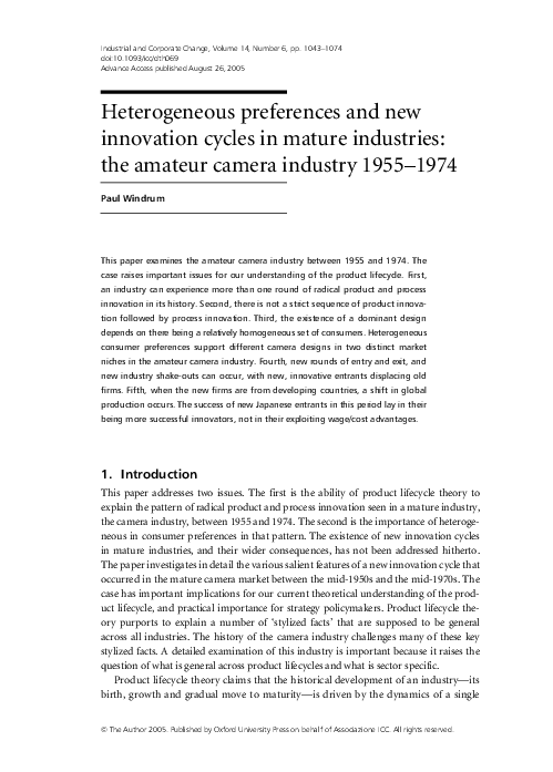 Elements of dominant design image