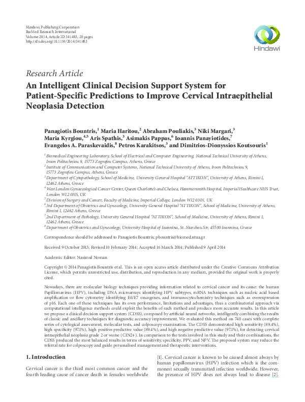 (PDF) An intelligent clinical decision support system for patient ...