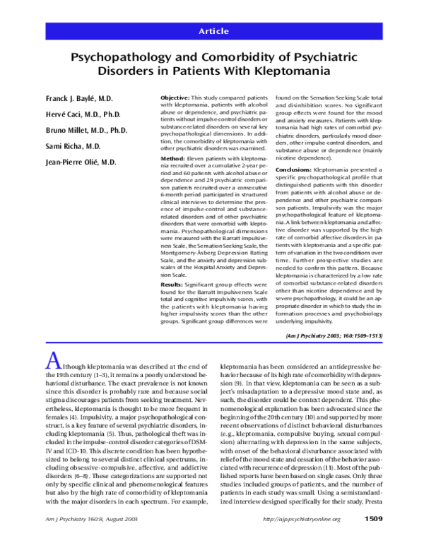 Kleptomania essay example 06 image