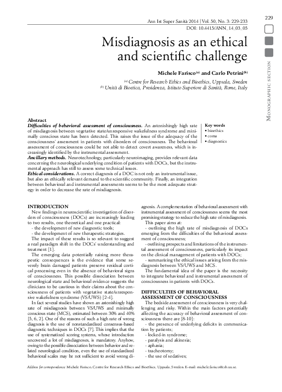 Misdiagnosis essay 03 picture