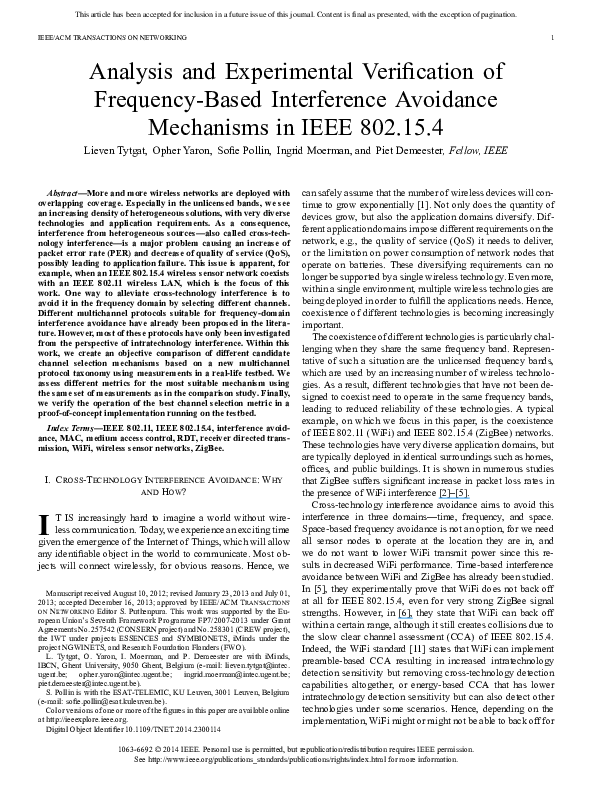 (PDF) Analysis and Experimental Verification of Frequency-Based ...