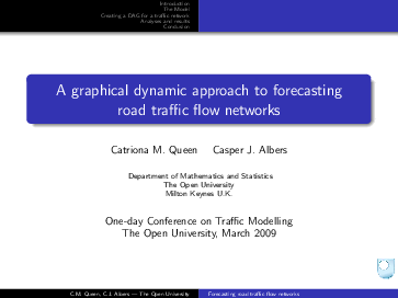 (PDF) A graphical dynamic approach to forecasting road traffic flow ...
