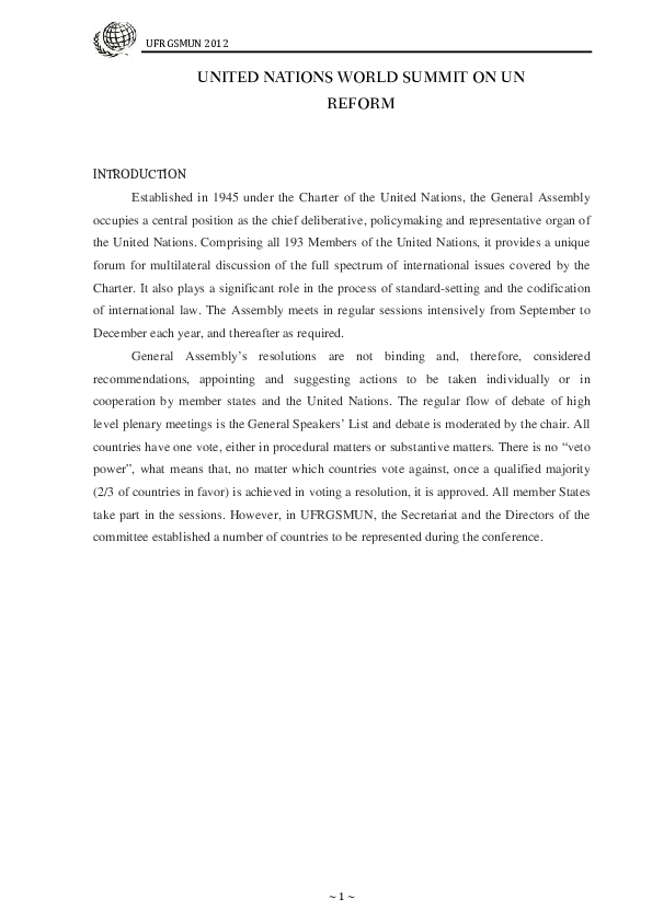 Why un needs reform picture