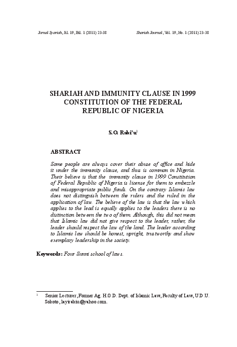 1999 Constitution Pdf